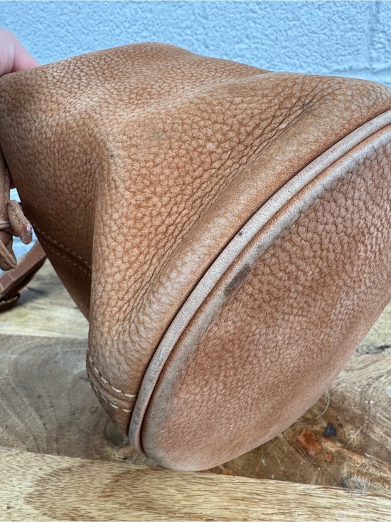 Vintage Coach Sonoma Drawstring Bucket Bag 4931 Nubuc Leather 